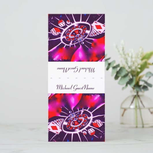 紫の情熱の名前の場所の設定 (スタンド正面)