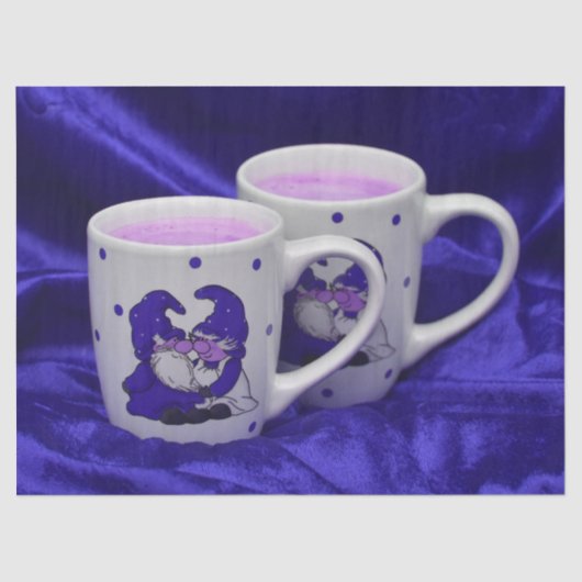 紫の情熱格言ティッシュペーパー 薄葉紙 (正面)