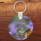 紫の情熱 キーホルダー (正面)