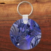 紫の情熱 キーホルダー (正面)