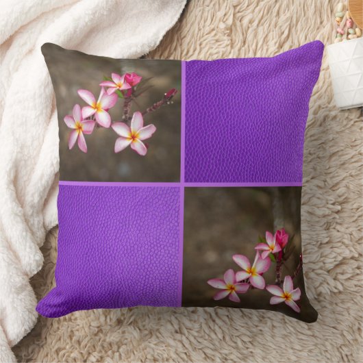 紫の情熱 クッション (ブランケット)