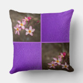 紫の情熱 クッション (裏面)
