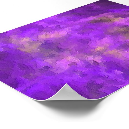 紫の情熱 ポスター (角)