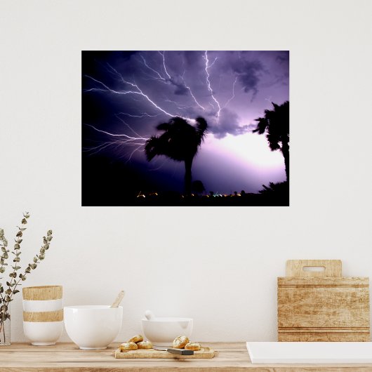 紫の情熱 ポスター (キッチン)