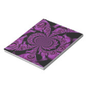 紫の情熱：ロマ王室のンスバラ ノートパッド (回転)