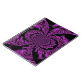 紫の情熱:ロマ王室のンスバラ ノートブック (左側)