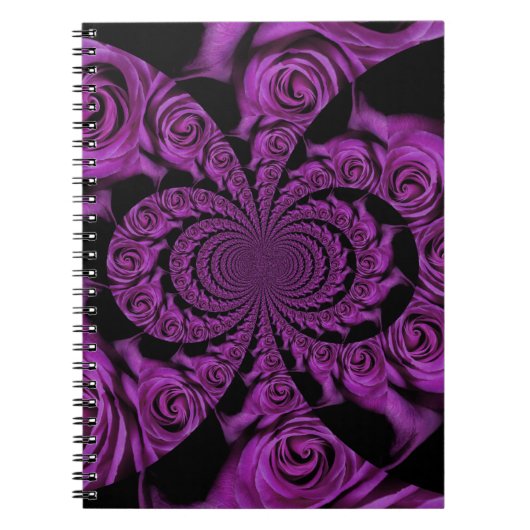 紫の情熱:ロマ王室のンスバラ ノートブック (正面)