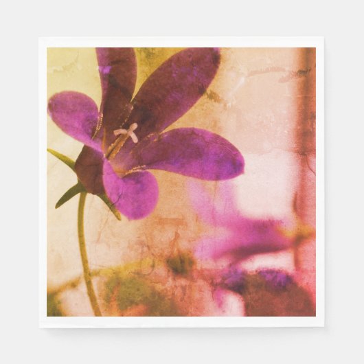 紫の愛 スタンダードランチョンナプキン (正面)