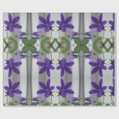 紫の愛 ラッピングペーパー (フラット)