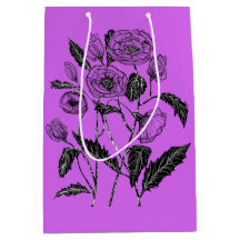 紫の抱き枕とポピー – あなたの色