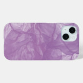 紫の抽象芸術インクフロー – 柔らかさと謎 Case-Mate iPhoneケース (裏面 (横))