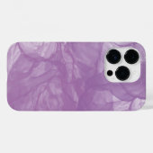 紫の抽象芸術インクフロー – 柔らかさと謎 Case-Mate iPhoneケース (裏面 (横))