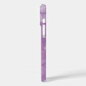紫の抽象芸術インクフロー – 柔らかさと謎 Case-Mate iPhoneケース (裏面 / 左)