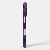 紫の抽象芸術パターン無限ウィッシュ Case-Mate iPhoneケース (裏面 / 右)