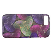 紫の抽象芸術パターン無限ウィッシュ Case-Mate iPhoneケース (裏面(横))