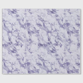 紫の抽象芸術ファンタジー ラッピングペーパー (フラット)