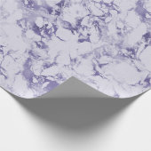 紫の抽象芸術ファンタジー ラッピングペーパー (角)