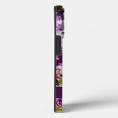 紫の抽象芸術フローラ（名前はiPhoneケース） Case-Mate iPhoneケース (裏面 / 右)