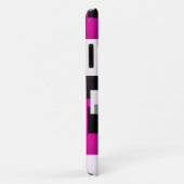 紫の抽象芸術ブロック Case-Mate iPhoneケース (裏面/右)