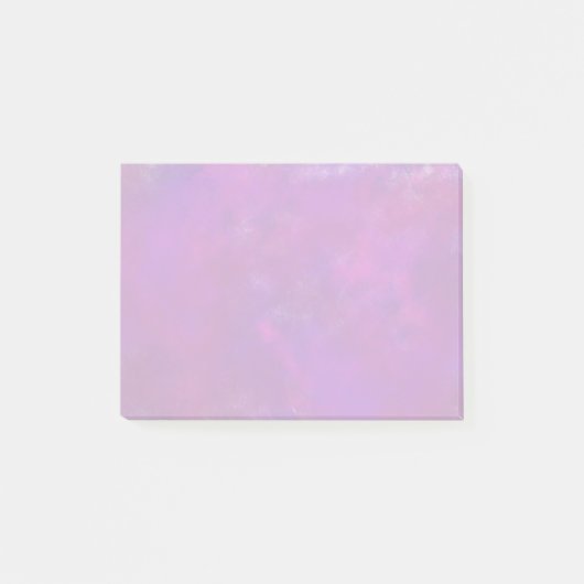 紫の抽象芸術水色 ポストイット (正面)