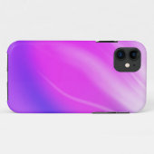 紫の抽象芸術背景 Case-Mate iPhoneケース (裏面(横))