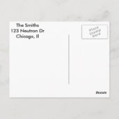 紫の指でハートX線X線X線撮影（法） Gradを作る ポストカード (裏面)