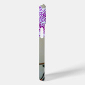 紫の斑入り蘭のクローズアップ写真 Case-Mate iPhoneケース (裏面 / 右)