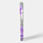 紫の斑入り蘭のクローズアップ写真 Case-Mate iPhoneケース (裏面 / 左)