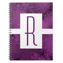 紫の斑点（モノグラム）