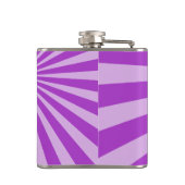 紫の日が差すこと「名前を追加」 フラスク (裏面)