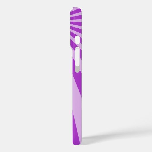 紫の日が差すこと「名前を追加」 Case-Mate iPhoneケース (裏面 / 左)