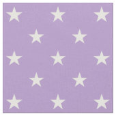 紫の星の織物 ファブリック (クローズアップ)