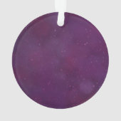 紫の星空 オーナメント (裏面)
