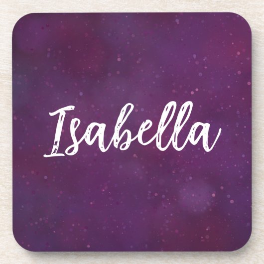 紫の星空 コースター (正面)
