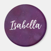 紫の星空 マグネット (正面)