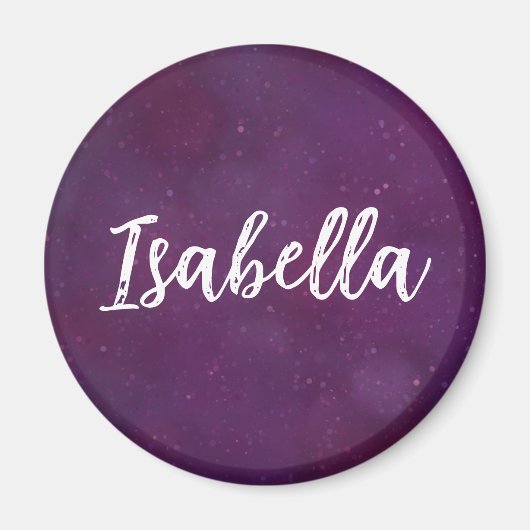 紫の星空 マグネット (正面)