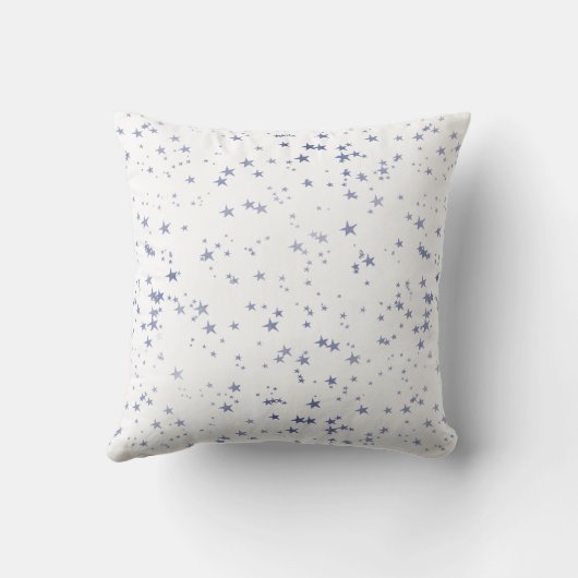 紫の星 クッション (裏面)