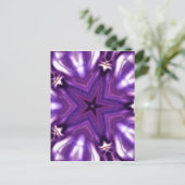 紫の星 ポストカード (スタンド正面)