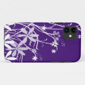 紫の春の花iphone 5懸命ケース Case-Mate iPhoneケース (裏面(横))