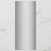 紫の書道結婚のメニュー メニュー (裏面)