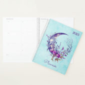 紫の月 プランナー手帳 (ディスプレー)