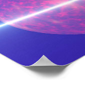 紫の月 ポスター (角)