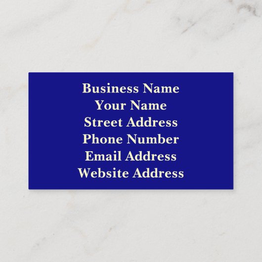 紫の朝顔の花 名刺 (裏面)