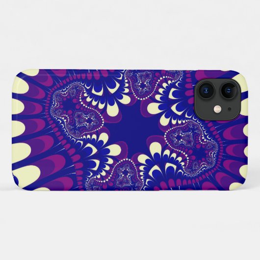 紫の朝顔花 Case-Mate iPhoneケース (裏面(横))