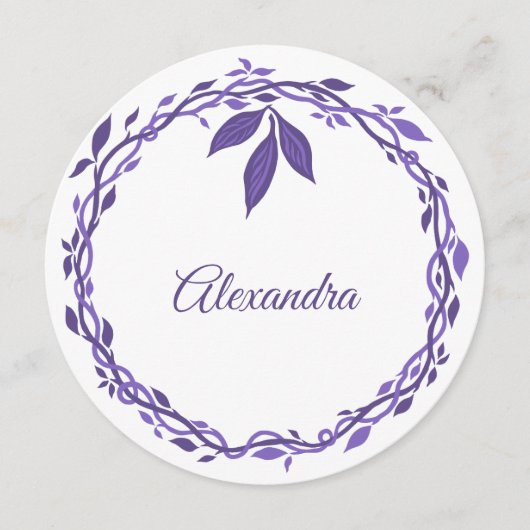 紫の木結婚の供養所 (正面)