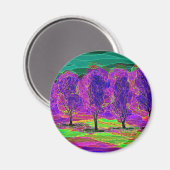 紫の木…マグネット マグネット (正面/裏面)