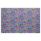 紫の柄にハロウィーンキャンディオート ファブリック (ファットクウォーター)