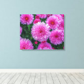 紫の梅 キャンバスプリント (インサイチュ (ウッドフロア))