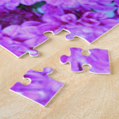 紫の梅 ジグソーパズル (側面)