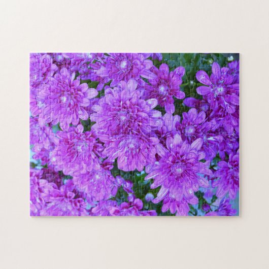 紫の梅 ジグソーパズル (横)